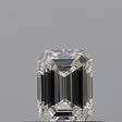 0.31 carat Emerald diamond F VVS1 
