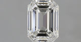 0.70 carat Emerald diamond F IF VeryGood