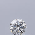 0.19 carat Round diamond F VVS2 Excellent