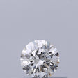 0.25 carat Round diamond E VVS2 Excellent