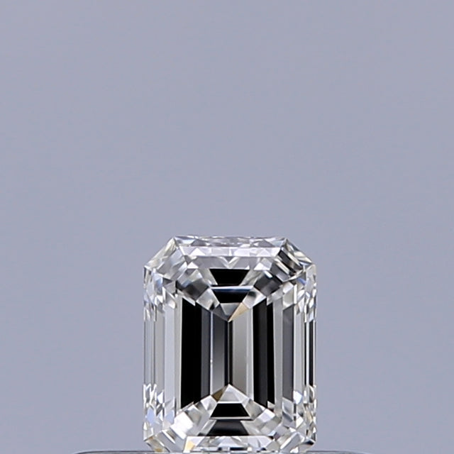 0.23 carat Emerald diamond F VVS2 