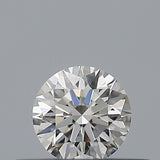 0.22 carat Round diamond F  VVS1 Excellent