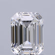 1.00 carat Emerald diamond D VS1 