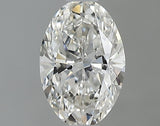 0.50 carat Oval diamond H VVS2 