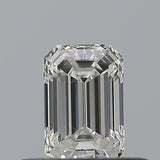 0.30 carat Emerald diamond H VVS2 