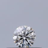 0.19 carat Round diamond E VVS2 Excellent