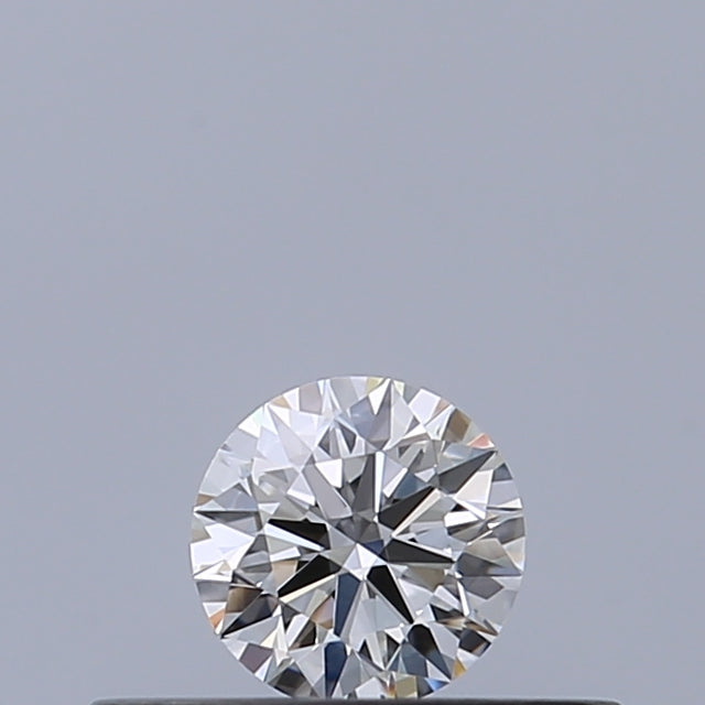 0.19 carat Round diamond E VVS2 Excellent