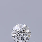 0.19 carat Round diamond E VVS1 Excellent