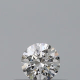 0.19 carat Round diamond F  IF Excellent