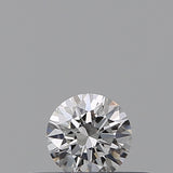 0.19 carat Round diamond F  VVS1 Excellent