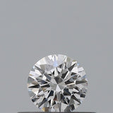 0.24 carat Round diamond D  VVS2 Excellent