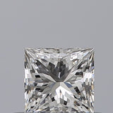 0.37 carat Princess diamond D VVS2 