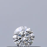 0.18 carat Round diamond E VVS1 Excellent