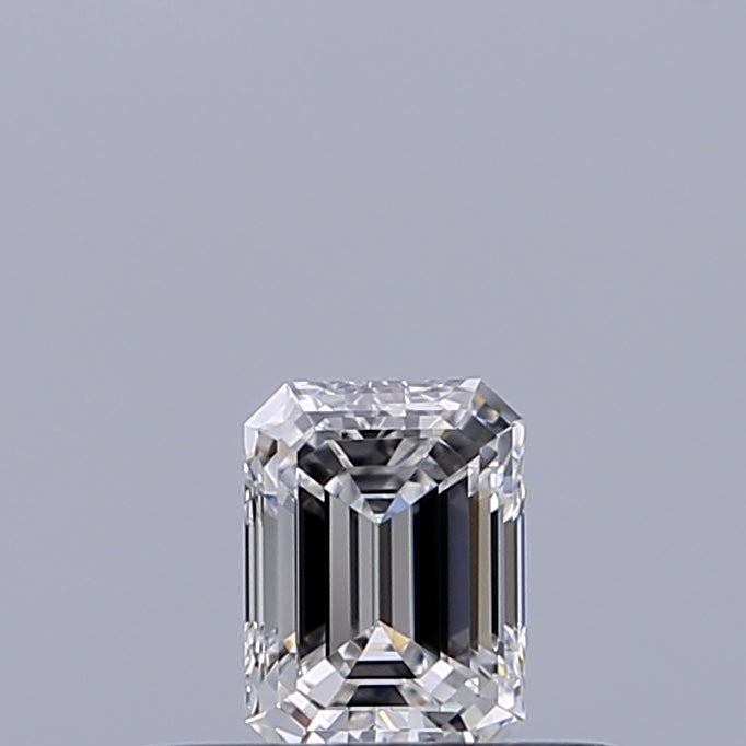 0.23 carat Emerald diamond E VVS2 