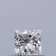 0.33 carat Princess diamond E IF 