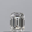 0.23 carat Emerald diamond F VVS2 