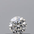 0.25 carat Round diamond E VVS2 Excellent