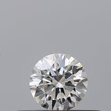 0.25 carat Round diamond E VVS2 Excellent
