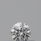 0.19 carat Round diamond F  VVS2 Excellent