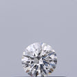 0.19 carat Round diamond E VVS1 Excellent