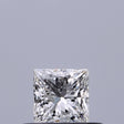 0.29 carat Princess diamond F VVS1 