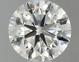 0.50 carat Round diamond K VVS2 VeryGood