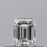 0.27 carat Emerald diamond F  VVS2