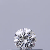 0.18 carat Round diamond E VVS1 Excellent