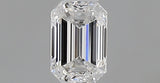 0.27 carat Emerald diamond E IF 