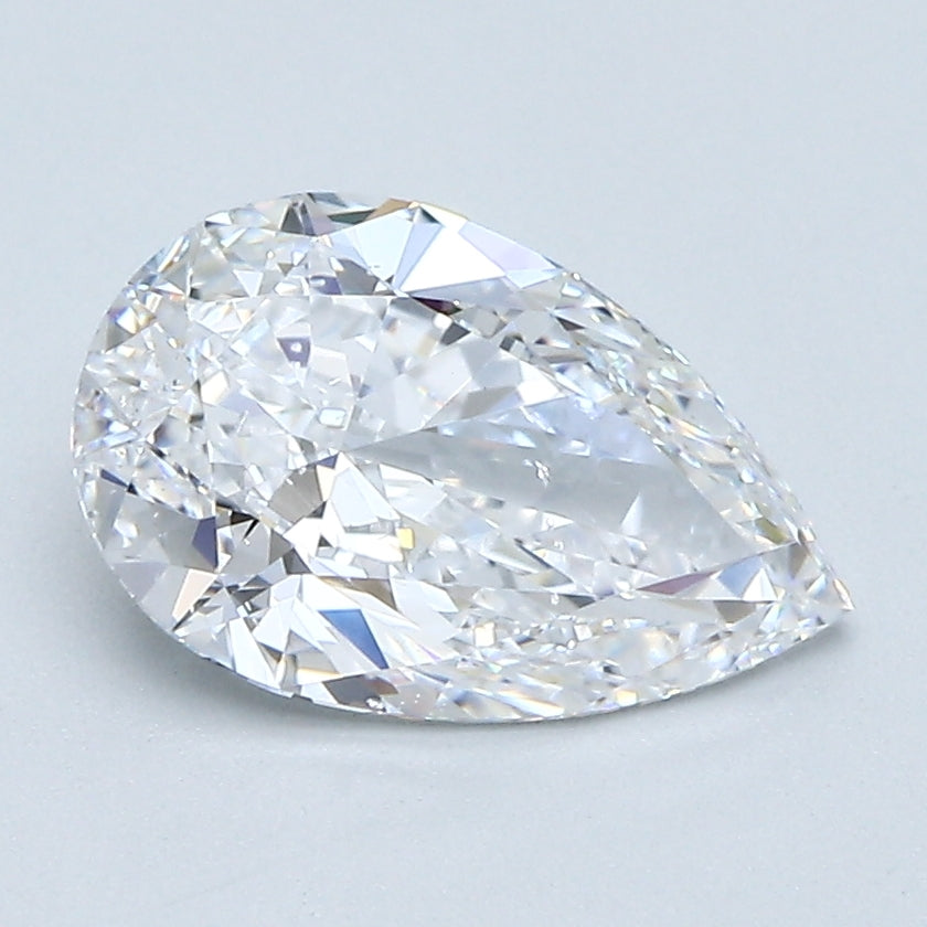 1.5 carat Pear diamond D  SI1