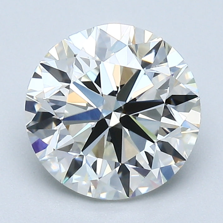 2.01 carat Round diamond J  VS1 Very good