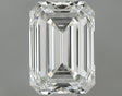 0.60 carat Emerald diamond H IF 