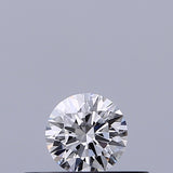 0.21 carat Round diamond E IF Excellent