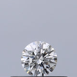 0.18 carat Round diamond E VVS2 Excellent