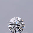 0.24 carat Round diamond E VVS1 Excellent