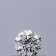 0.18 carat Round diamond F VVS1 Excellent