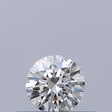 0.26 carat Round diamond E IF Excellent