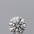 0.25 carat Round diamond E VVS1 Excellent