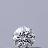 0.19 carat Round diamond E VVS2 Excellent