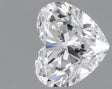 0.50 carat Heart diamond F VVS1 
