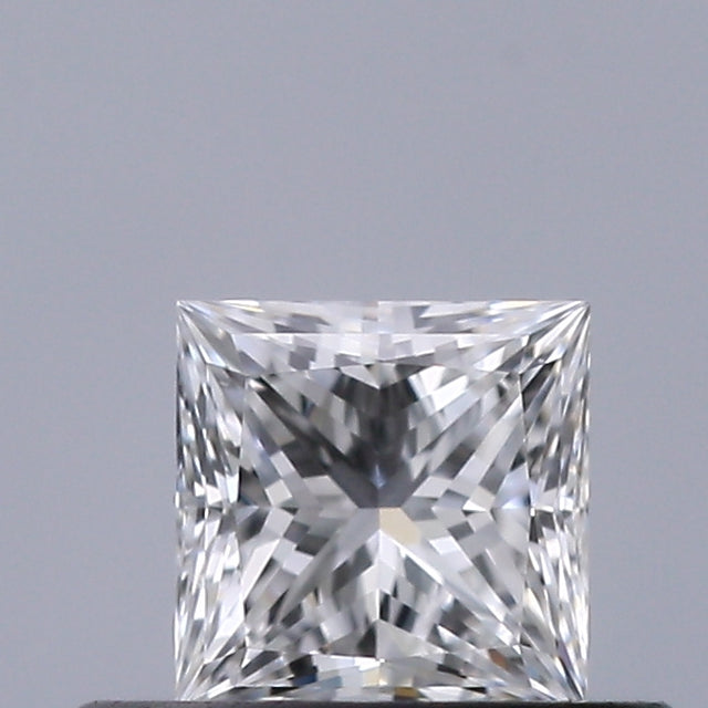 0.37 carat Princess diamond D IF 