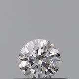 0.25 carat Round diamond F  VVS1 Excellent