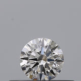 0.23 carat Round diamond E VVS2 Excellent