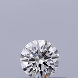 0.24 carat Round diamond F IF Excellent