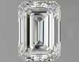 1.01 carat Emerald diamond E VS1 