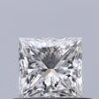 0.42 carat Princess diamond F VVS1 