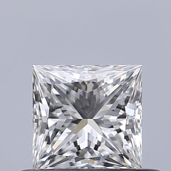 0.42 carat Princess diamond F VVS1 