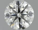 0.61 carat Round diamond I VVS2 Excellent