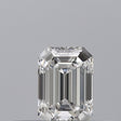 0.23 carat Emerald diamond E VVS1 