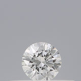 0.18 carat Round diamond F IF Excellent